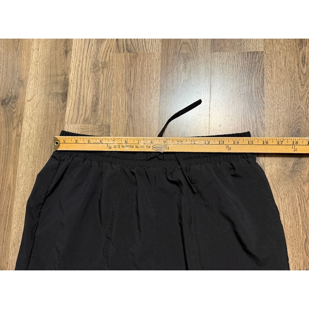 Elite Med Performance Pants Women Size Large Black Jogger Cargo Pockets - Picture 8 of 10